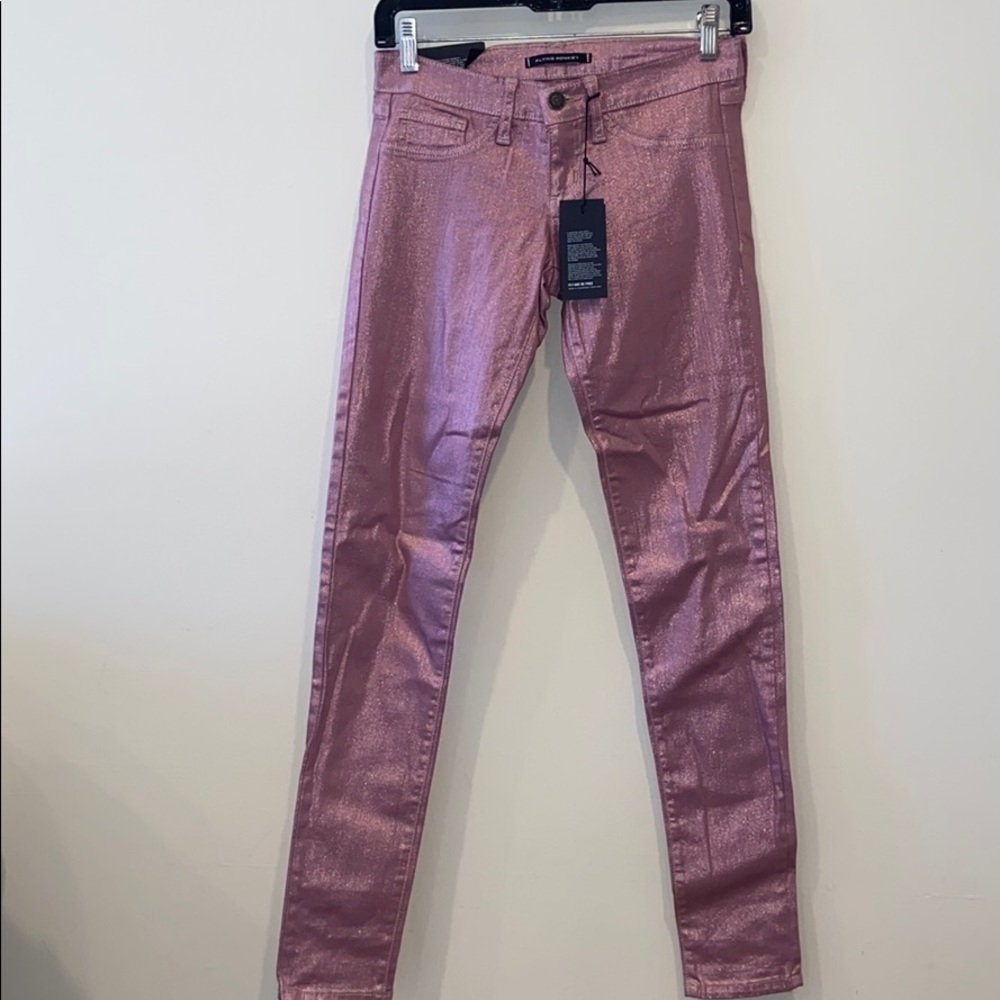 Sparkly Pink Jeans